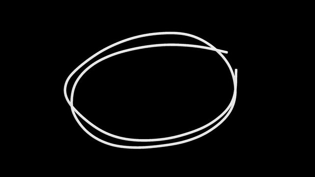 Hand Drawn Circle Doodle