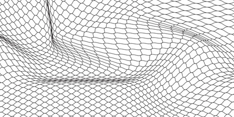 Mesh texture for fishing nets. Seamless pattern for sportswear or soccer goal, volleyball net, basketball hoop, hockey, athletics. Abstract net background for sports © Buk