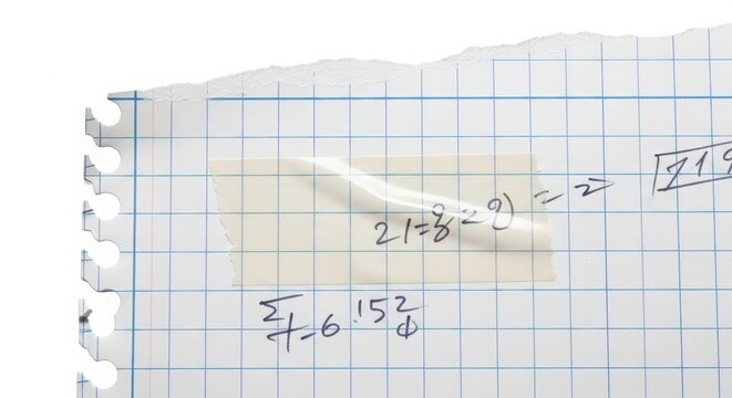 Handwritten math equation on whiteboard