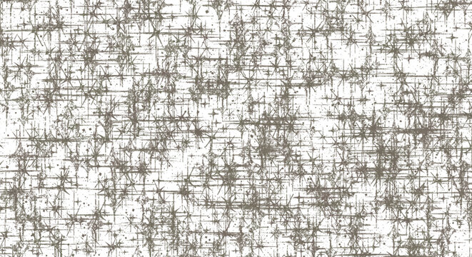 Hand drawn brown scribbled grid texture overlay. Rough crosshatch pencil marks and sketch lines. Ideal for vintage background effects. High quality transparent png object cutout.