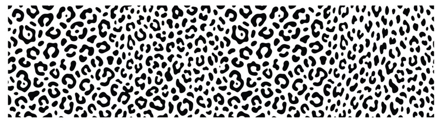 Black and White Animal Print Pattern Background © SLAMET