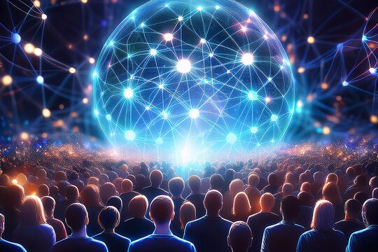 abstract neural background