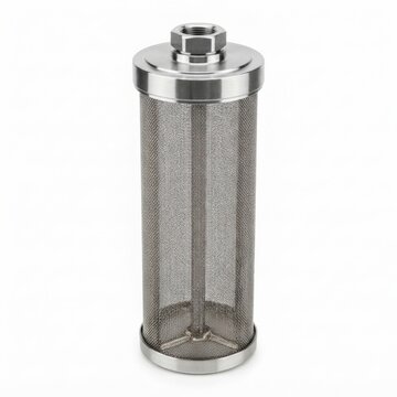 Stainless steel industrial mesh filter element with stainless industrial filtration cartridge