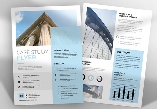 Case Study Flyer Layout