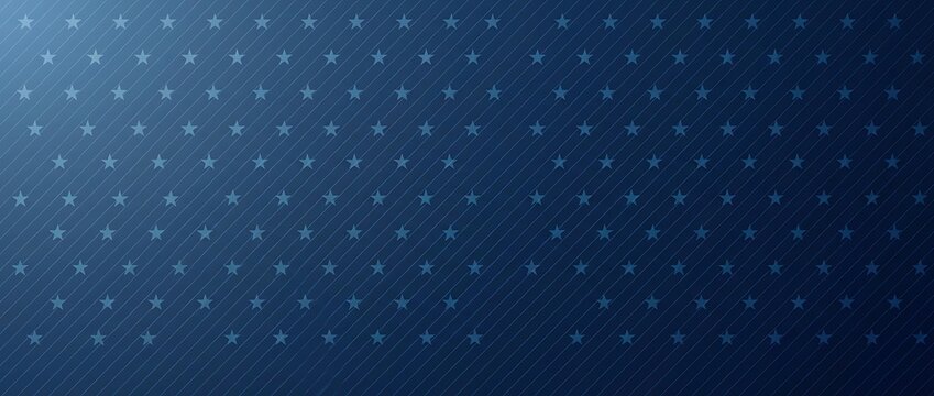 Abstract blue background with subtle star pattern and diagonal lines creating depth and texture for graphic design and digital art applications with modern aesthetic.