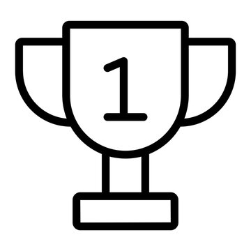 First Place Trophy Icon