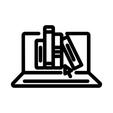 Online Bookstore Cursor Selection Icon