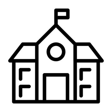 School Building Icon