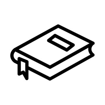Isometric Book Bookmark Icon