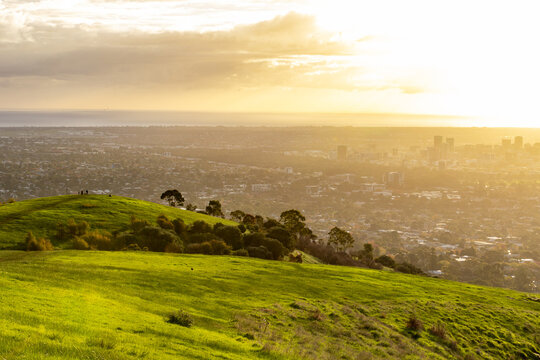 View of Adelaide from Mount Osmond