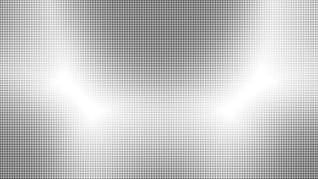 Black and White Abstract Wavy Halftone Pattern Texture