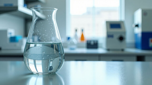 Water Sample Analysis in Lab Setting