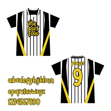 jersey mockup team football.eps