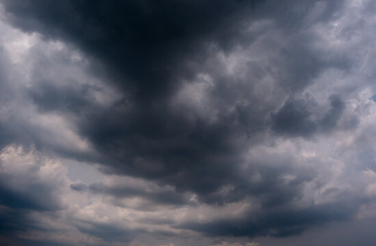Dark sky with stormy clouds. Dramatic sky rain,Dark clouds before a thunder-storm,clouds before rain