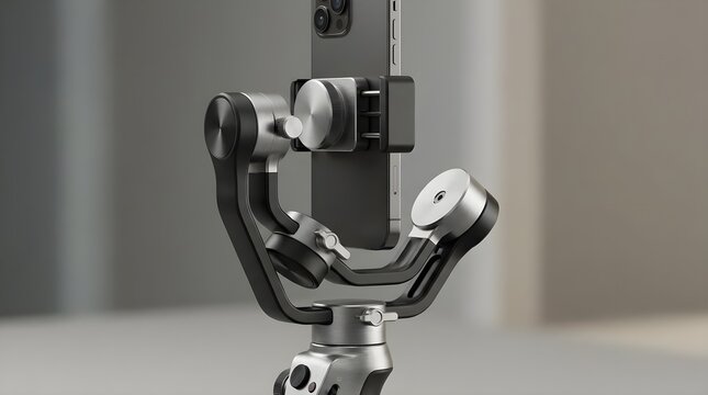 Phone Gimbal Stabilizer Equipment Background