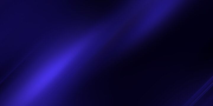 Bright navy blue dynamic abstract background with diagonal lines. Trendy classic color of 2027. cover of business presentation banner for sale event night party. Fast moving soft shadow