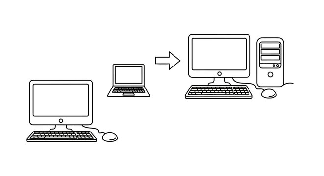 Computers and Laptops in Technology.