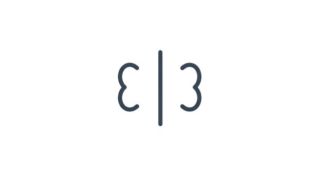 epsilon and three symbol combination.