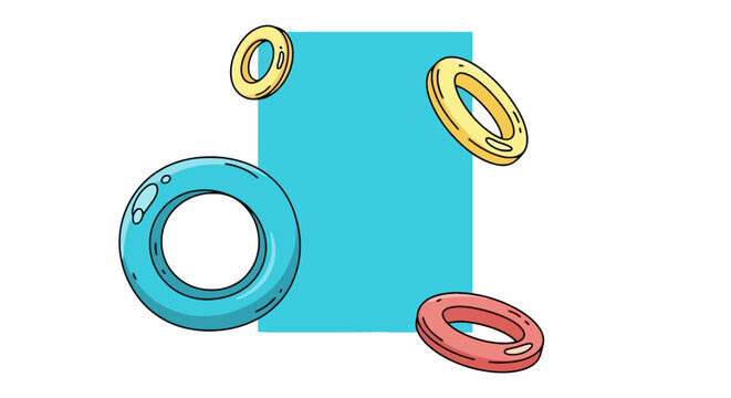 Colorful O Rings Seals.