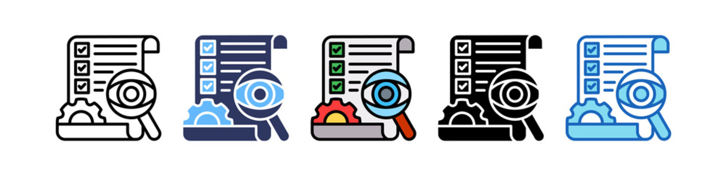 Visual Standards multiple icon