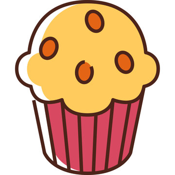 cupcake muffin icon