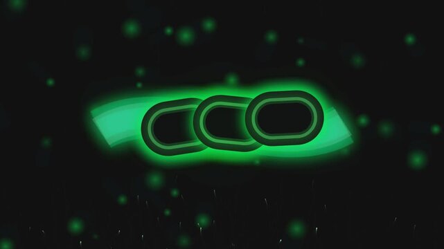 Glowing Neon 2009 Year Sign with Digital Light Effects for New Year Celebration,video Night Event, Business Concept and Modern Technology Illustration Design