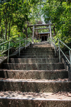 兵庫県淡路島にあり国生み神話のある沼島のおのころ神社