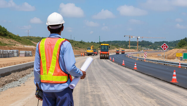 Asphalt Paving and Road Repair Infrastructure Project