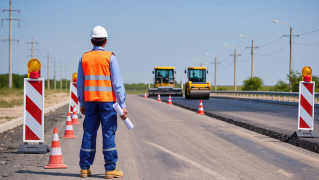 Asphalt Paving and Road Repair Infrastructure Project
