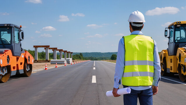 Asphalt Paving and Road Repair Infrastructure Project
