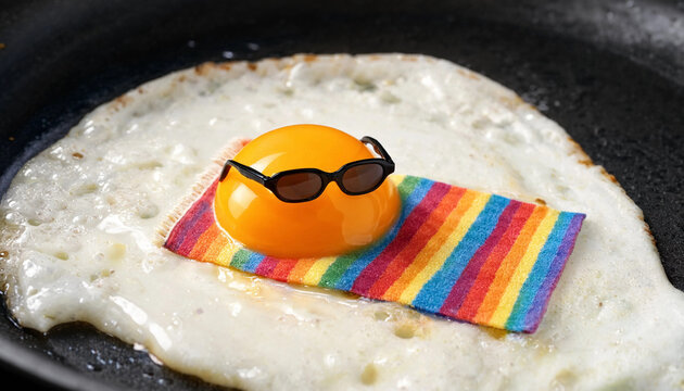 Sunny Side Up with Style: A Rainbow Breakfast