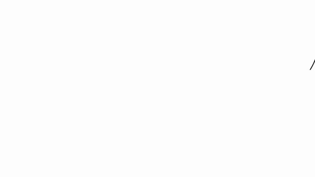 Telephone receiver single line drawing animation surrounded by cloud computing symbols