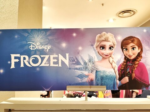 Rome, Italy - July 29, 2026, detail of an image from the famous Frozen, the 2010 film written and directed by Adam Green, starring Kevin Zegers, Shawn Ashmore, and Emma Bell.