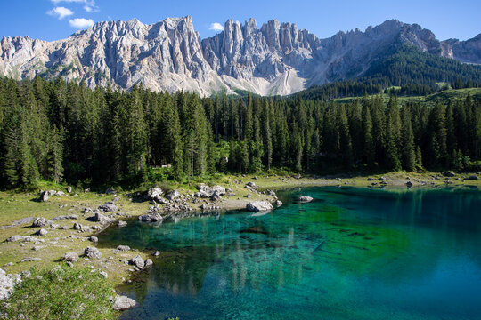 lake in the mountains