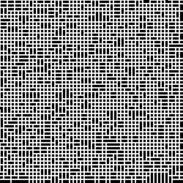Trame de lignes g&eacute;om&eacute;triques parall&egrave;les et entrecrois&eacute;es en noir et blanc
