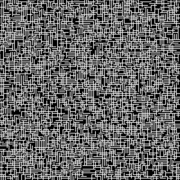 Trame de lignes g&eacute;om&eacute;triques parall&egrave;les et entrecrois&eacute;es en noir et blanc