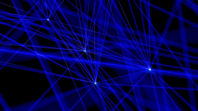 Seamless Cyclic Animation of Multi-Node Radial Connection Graph