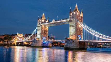 Tower Bridge in London City © Stockbym