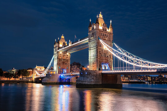 Tower Bridge in London City