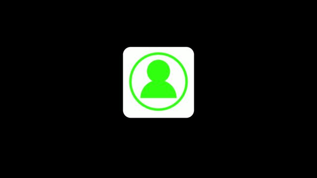 Colorful User Profile Icons Set