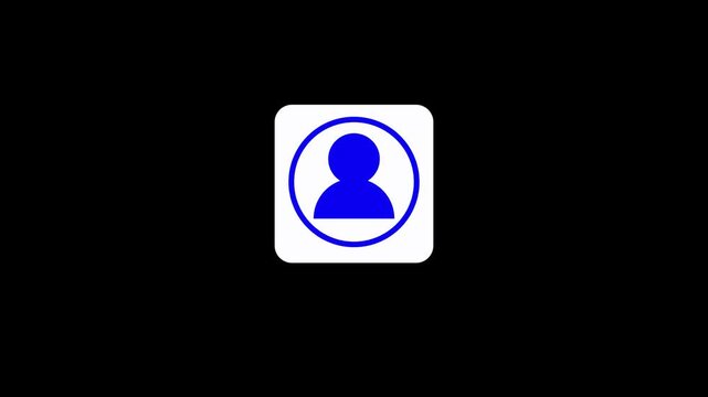 Colorful User Profile Icons Set