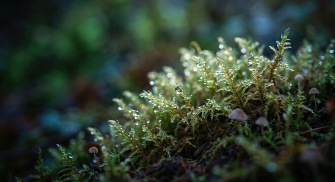 Forest Moss Macro