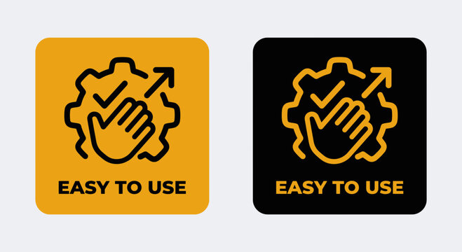 A flat illustration easy to use icon set a flat illustration