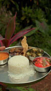 Indian Food Thaali