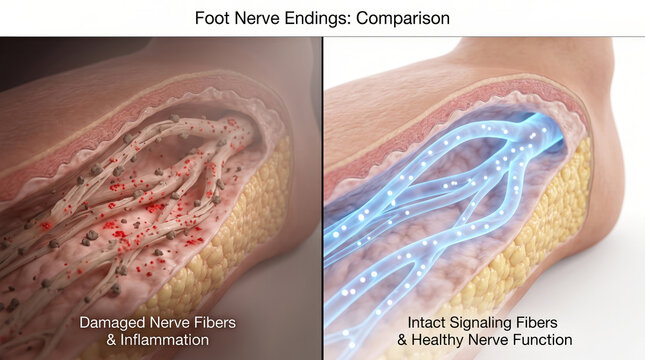 Foot Nerve Comparison