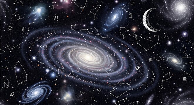Celestial Tapestry of Cosmic Lore
