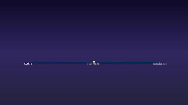 Animated coffee machine brewing process progress bar