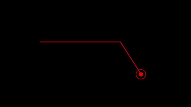 Hud callout rectangle text box animation. HUD graphics around the edges for use in movies, Technological HUD template callout. Motion graphics of hud callout icon. 4k video animation