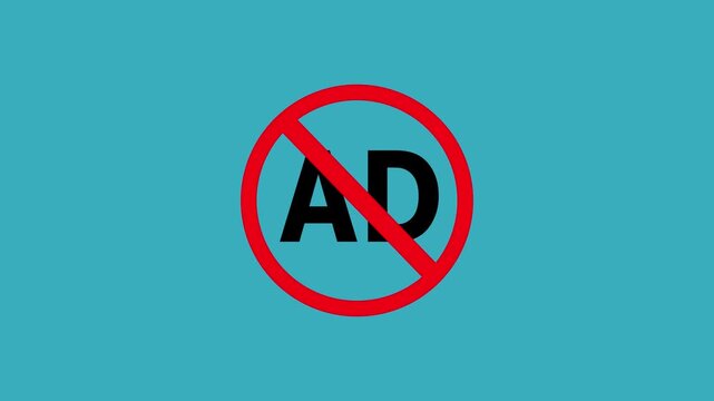 Advertisement Label Animation in 4K