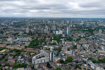 Obraz premium St Paul's Cathedral from the View from the Shard